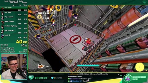 SA2 DARK STORY SPEEDRUNS FOR A PB -> MCSR Ranked Later