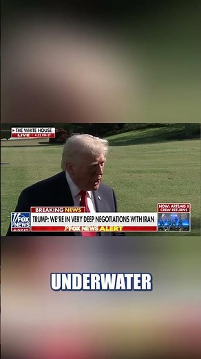 Trump has HEATED exchange with reporter on Iran