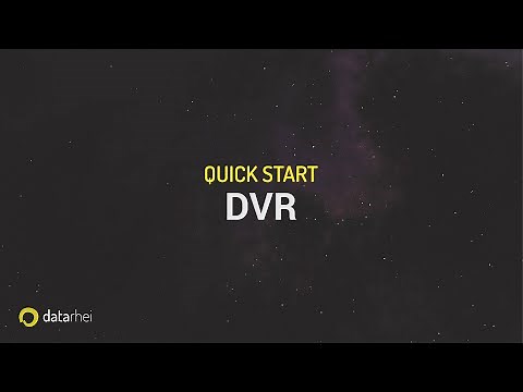 Quick start guide: Use rewind in live stream with DVR in datarhei Restreamer