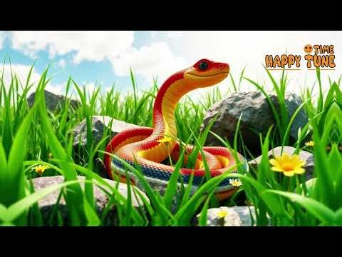 Sneaky Snake Wiggle Song | Fun Snake Movements for Kids with Music and Dance! | Nursery Rhymes
