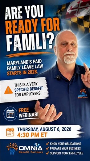 Free webinar for Maryland employers on FAMLI