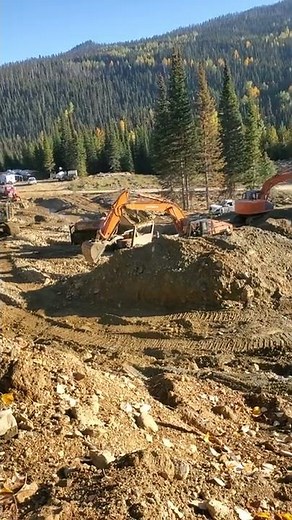 Large scale placer mining!