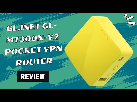 GL.iNet GL-MT300N-V2(Mango) Portable Mini Travel Wireless Pocket VPN Router