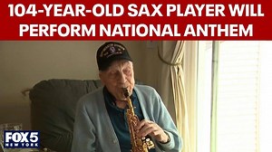 104-year-old saxophone player