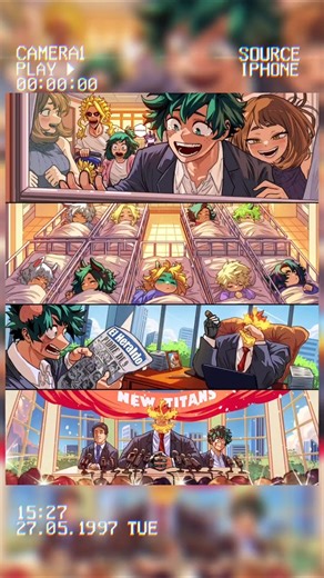 DEKU ET URARAKA ON DES ENFANTS | #animeshorts #anime #mha #deku #myheroacademia #shorts