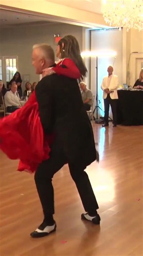 Elegant Foxtrot Ballroom Dance 💃 | Timeless Dance Performance #Shorts