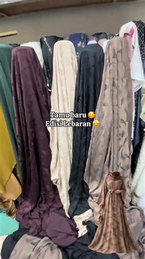 Newww Riyadh Jaquard for abaya 🔥🥰 bidang 1.80cm #qatartextile #pantonlabu #barangbaru #abayastyle