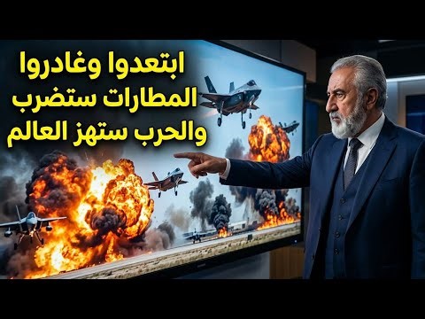 غادروا واستعدوا المطارات ستضرب والحرب ستعود وتهز العالم وعلى الدول وضع برنامج تخزين سريع