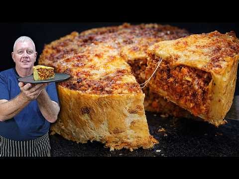 Just Press Potatoes — This Crispy Meat Pie Is Unreal