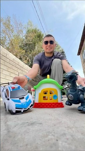 🚓 Police RC Car Test Drive!Speed, Lights & Fun Action!