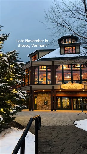 A Magical November in Stowe, Vermont