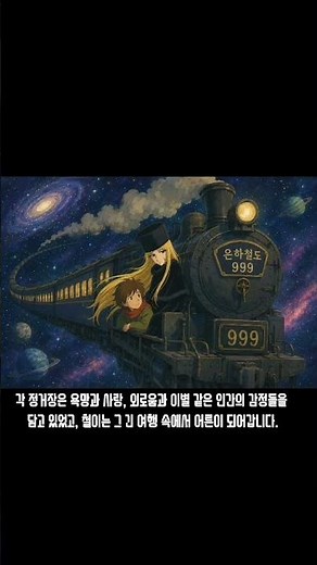 메텔과 999에 숨겨진 진짜 의미! 🌌✨ #은하철도999 #GalaxyExpress999 #메텔 #철이 #애니메이션명작 #추억의애니 #7080감성 #메텔의상징성 #인생여행