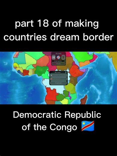 Day 18 of making countries dream border in Dummynation, this time Drc. #dummynation