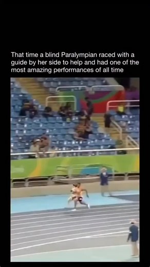 AKXH on Instagram: "❤️ One of the most powerful highlights from the 2016 Rio Paralympics centers on visually impaired sprinter Libby Clegg and her guide runner, Chris Clarke. The video captures their race in full intensity, showing the precision, communication, and trust required for visually impaired athletes to compete at the highest level. Every stride reflects the coordination between athlete and guide, proving that success in these events is built on complete partnership. As they cross the