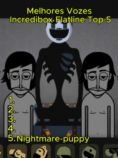 Incredibox FNAF4 Flatline – Melhores Vozes (Top PT 1)