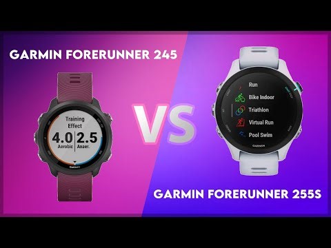 Garmin Forerunner 245 vs Garmin Forerunner 255S Comparison