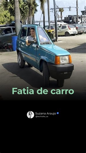 Suzana Araujo on Instagram: "O carro que cabe em qualquer lugar! 🚗📏 Esse microcarro ultra estreito foi feito para vencer o caos das cidades grandes. Com bateria elétrica e toda a segurança de um veículo fechado, ele prova que nem sempre precisamos de carros gigantes para se locomover. 🔋⚡️ O futuro da mobilidade urbana é compacto. #microcarro #sustentabilidade #mobilidade #cidades #inovacao"