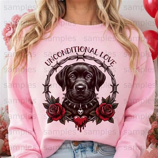 Labrador Retriever Tattoo Art Print, Unconditional Love (digital Download) - Etsy