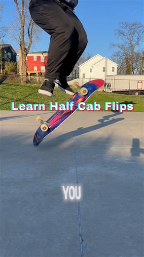 Learn How To Half Cab Flip