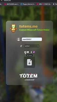 How to get a custom totem with your skin #Minecraft #totem #minecraftjavaedition