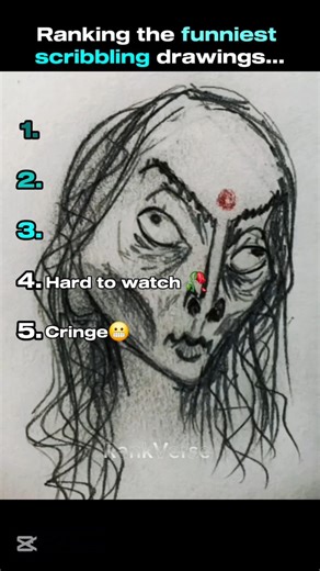 TOP 5 Funniest MEME Scribble Drawings! 😂✍️ | RankVerse