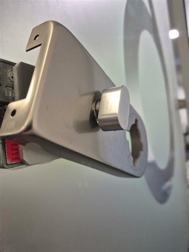 Replacing A Glass Door Lock Euro