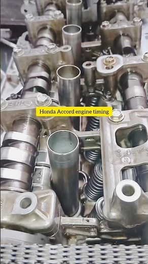 Honda Accord engine timing marks #how to fix engine timing marks Honda accord #easy
