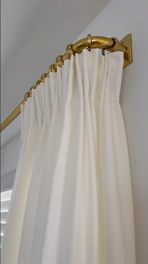 DIY French Pinch Pleat Curtains Tutorial on a Budget #ikeahack #diyprojects #curtains #homedecor