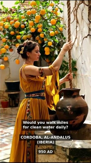 Cordoba, 950 AD - The Life of a Merchant's Wife #Shorts
