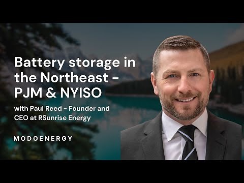Battery Storage in the Northeast, PJM & NYISO - Transmission (Paul Reed - RSunrise Energy)