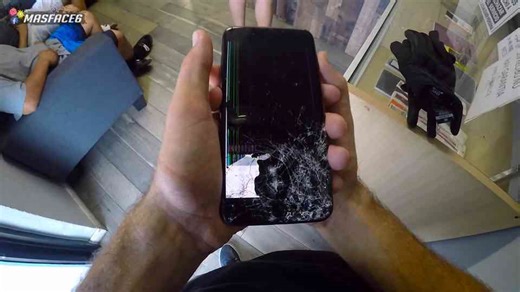I Destroyed My iPhone Screen
