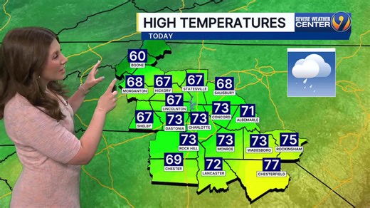 Sunday morning's forecast with meteorologist Danielle Miller