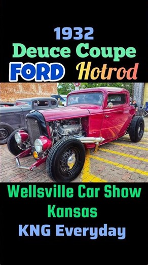 "Deuce Coupe" 1932 Ford Coupe #ford #deucecoupe #coupe #hotrod #automobile #classic #vintagecars