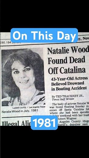 Natalie Wood: The Tragedy Off Catalina Island