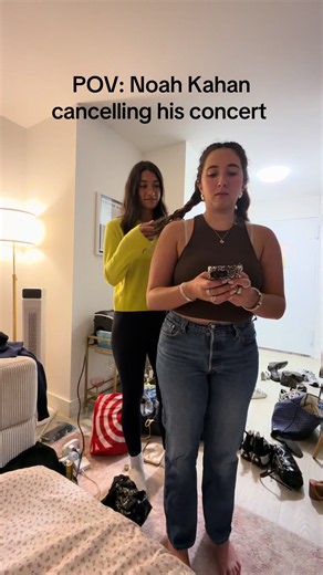 POV: Noah Kahan Cancelling His Concert – French Braids POV