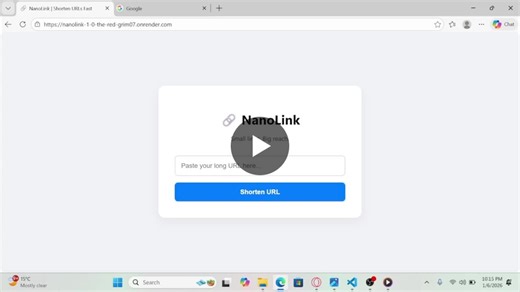 Deploying NanoLink URL Shortener with Python and Flask | Ayush Sinha posted on the topic | LinkedIn