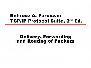Network Packet Delivery and Routing Concepts - SlideServe