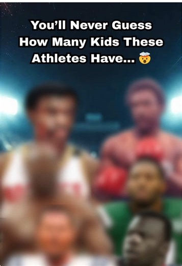 Top 5 Athletes With 10 Kids 😳 #athletes #sports #nfl #nba #boxing