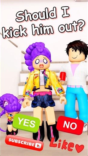 Should I kick him out😰 | Michael Roblox RP