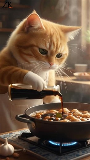 Chef Meow making adobo like a pro 🍲 🐾🍲 CHEF MEOW — EPISODE 1 🍲🐾 Chef Meow’s special today: Adobo! 😹🔥 Our tiny feline chef is back in the kitchen — whiskers sharp, paws ready, and flavor on point! Watch as Chef Meow takes on the classic Filipino Adobo… with maximum cuteness and chef-level focus. 😼👨‍🍳 If you love adorable chaos delicious food moments, this episode is for you! Don’t forget to LIKE, COMMENT, and SUBSCRIBE for Episode 2! 🐱✨ #ChefMeow #CatCooking #Adobo #CuteCats #Episode1 