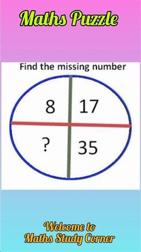💥Only Genius Can Solve This Math Riddle #maths #puzzle #challenge