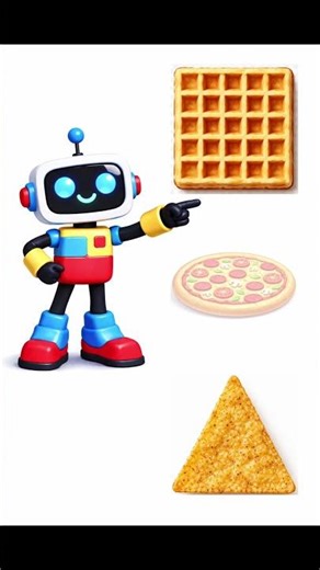 Can You Find the Square? ⬛ | Professor Pixel #toddlerlearning #preschoollearning