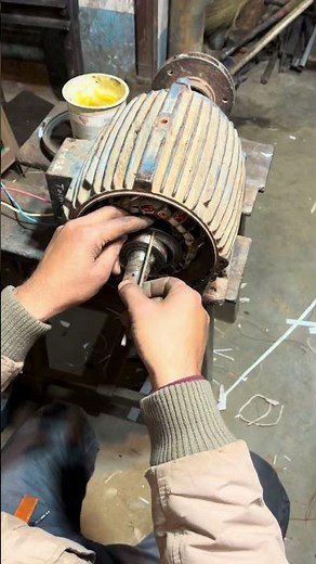 5HP Motor Winding | Full Step-by-Step Rewinding Tutorial #automobile #electrical #motorspares #winnd