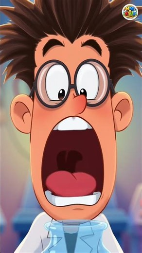 Crazy Scientist Experiment Gone Wrong! 🤪🧪 | Funny Cartoon Short | kids video| kids video for kids