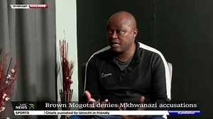 Brown Mogotsi ube ne interview with SABC News. | Sthembiso Mngoma