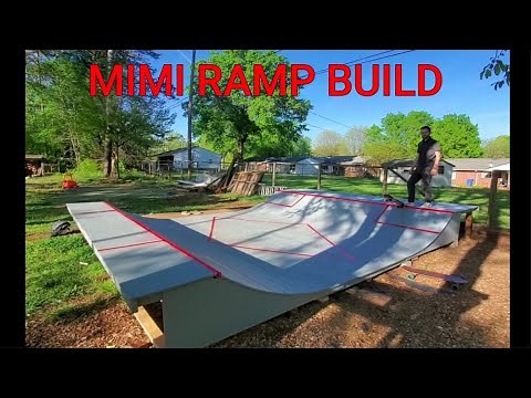 how to build a half pipe