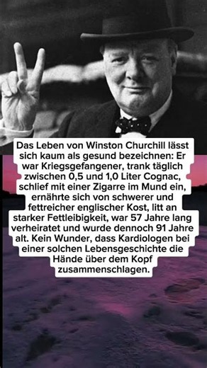 Winston Churchill: Ein Leben voller Widersprüche und erstaunlicher Langlebigkeit