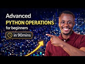 Advanced Python Operations for Machine Learning Beginners