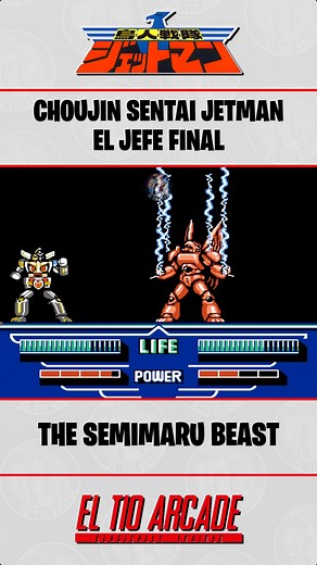 El jefe final de Choujin Sentai Jetman, que tremendo juegazo 👌🏽 #videogames #gaming #retrogaming | Yandiverti