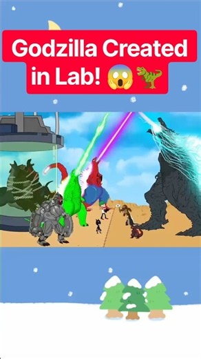 Godzilla Mutates Into Super Monsters! 🦖⚡ Animation